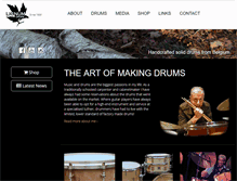 Tablet Screenshot of lignumdrums.com